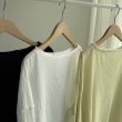 画像2: ●ストレッチが効いてて着心地◎【3/8 LIVEご紹介アイテム】クリンクルコットンプルオーバー (2)