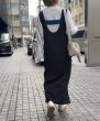画像15: ●オリジナル●前後2WAYで使えてベルトも3WAY!!着こなし色々【5/12 LIVEご紹介アイテム】2WAY配色ワンピース (15)
