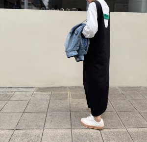 画像28: ●オリジナル●前後2WAYで使えてベルトも3WAY!!着こなし色々【5/12 LIVEご紹介アイテム】2WAY配色ワンピース