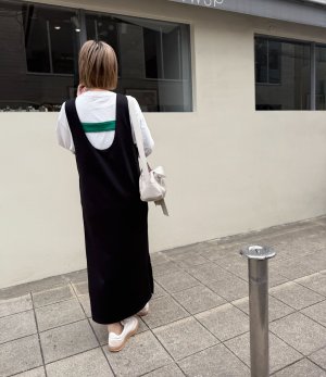 画像29: ●オリジナル●前後2WAYで使えてベルトも3WAY!!着こなし色々【5/12 LIVEご紹介アイテム】2WAY配色ワンピース