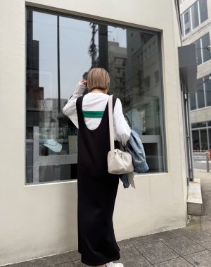 画像25: ●オリジナル●前後2WAYで使えてベルトも3WAY!!着こなし色々【5/12 LIVEご紹介アイテム】2WAY配色ワンピース