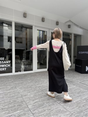 画像19: ●オリジナル●前後2WAYで使えてベルトも3WAY!!着こなし色々【5/12 LIVEご紹介アイテム】2WAY配色ワンピース