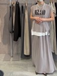画像6: ●数量限定メーカーフリー枠解放●【5/23 LIVEご紹介アイテム】＜予約/6上仕上り予定＞テロトロ素材で着心地◎ベーシックとろみフレアスカート（セットアップ可能）