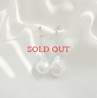 ●華奢チェーンが大人っぽい【4/8 LIVEご紹介アイテム】●チェーン×パールピアス