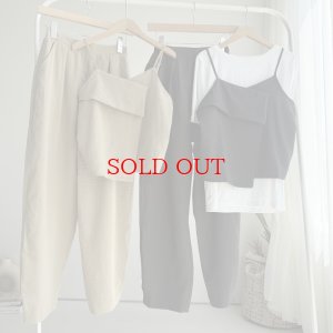 画像1: ●数量限定●ビスチェ＋パンツ●セットアップ割あり!!【4/8 LIVEご紹介アイテム】＜予約＞ビスチェ/パンツ（SETUP可能）