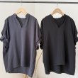 画像4: ●接触冷感◎クールタッチSETUPシリーズ●【6/9LIVEアイテム】クールタッチキーネックトップス＜セットアップ可能＞ (4)
