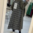画像5: ●メーカー在庫残り僅か/期間限定掲載（完売カラーは再販なし）●チェックドッキングデザインコート (5)