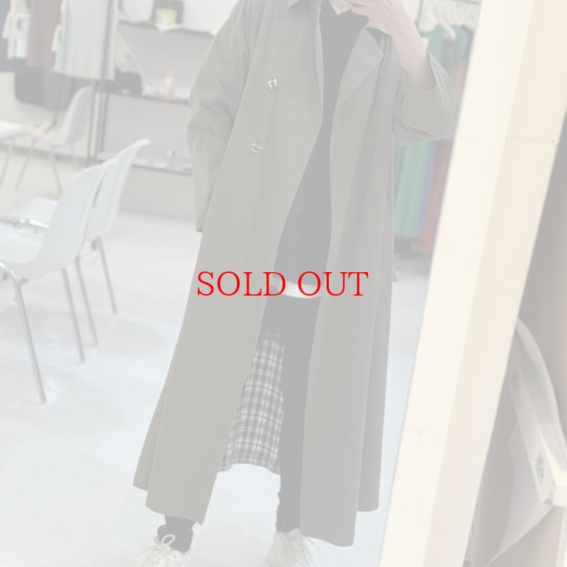 画像12: ●メーカー在庫残り僅か/期間限定掲載（完売カラーは再販なし）●チェックドッキングデザインコート (12)
