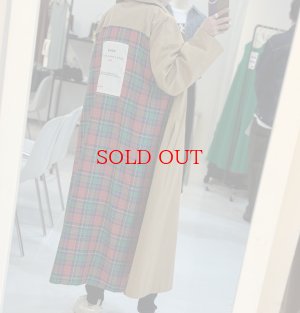 画像2: ●メーカー在庫残り僅か/期間限定掲載（完売カラーは再販なし）●チェックドッキングデザインコート