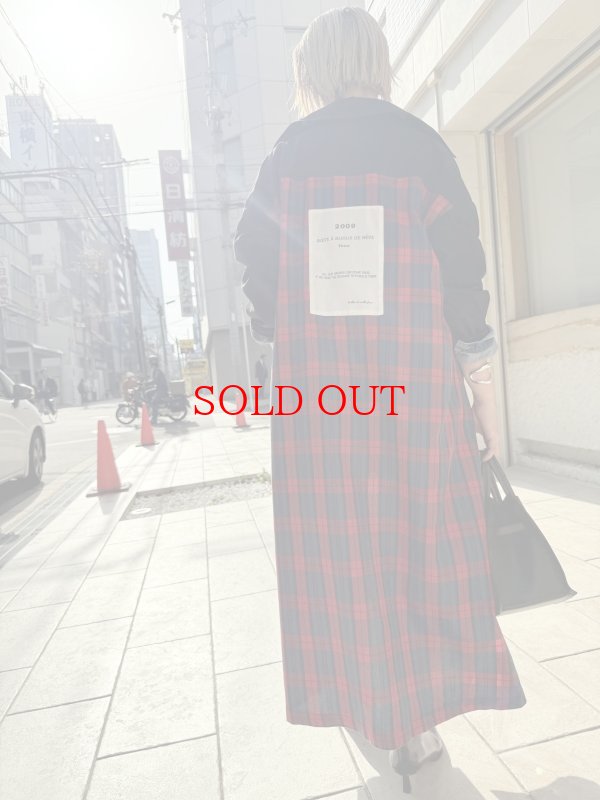 画像27: ●メーカー在庫残り僅か/期間限定掲載（完売カラーは再販なし）●チェックドッキングデザインコート (27)