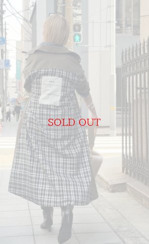 画像17: ●メーカー在庫残り僅か/期間限定掲載（完売カラーは再販なし）●チェックドッキングデザインコート