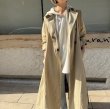 画像22: ●メーカー在庫残り僅か/期間限定掲載（完売カラーは再販なし）●チェックドッキングデザインコート (22)