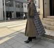 画像13: ●メーカー在庫残り僅か/期間限定掲載（完売カラーは再販なし）●チェックドッキングデザインコート (13)