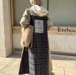 画像25: ●メーカー在庫残り僅か/期間限定掲載（完売カラーは再販なし）●チェックドッキングデザインコート (25)