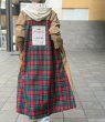 画像1: ●メーカー在庫残り僅か/期間限定掲載（完売カラーは再販なし）●チェックドッキングデザインコート (1)