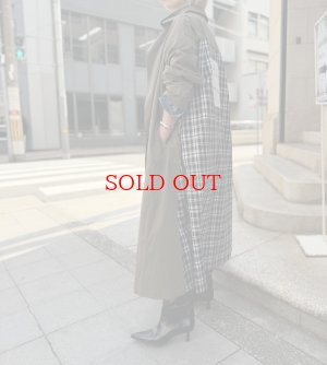画像14: ●メーカー在庫残り僅か/期間限定掲載（完売カラーは再販なし）●チェックドッキングデザインコート