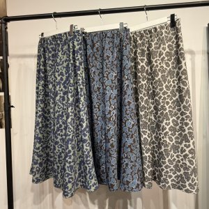 画像1: ●メーカー在庫限り●30日まで●【11/28 LIVEアイテム】レオパードフレアスカート