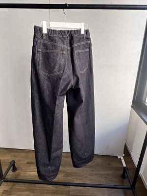 画像3: ●メーカー在庫限り●【3/31 LIVEアイテム】デニムセットアップも可能◎かかと内側にボタン付!ルーズデニム