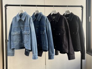 画像2: ●メーカー在庫限り●【3/31 LIVEアイテム】デニムセットアップも可能◎デニムジャケット（かかとにボタンのデニムとset up可能）