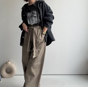 画像4: ●数量限定●【 4/21 LIVEご紹介アイテム】●腰巻スリーブコクーンパンツ