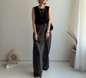 画像9: ●数量限定●【 4/21 LIVEご紹介アイテム】●腰巻スリーブコクーンパンツ