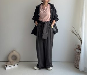 画像10: ●数量限定●【 4/21 LIVEご紹介アイテム】●腰巻スリーブコクーンパンツ