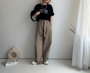 画像7: ●数量限定●【 4/21 LIVEご紹介アイテム】●腰巻スリーブコクーンパンツ