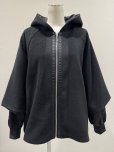 画像5: ●ご予約ポイント対象●ドッキングデザインがオシャレ【5/1 LIVE(4/18LIVEの続き)ご紹介アイテム】＜予約9月＞ドッキングデザインフードブルゾン (5)