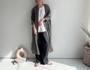 画像7: ●夏の羽織りにも最適◎【5/10 LIVEご紹介アイテム】●ピグメントシアーロングシャツ（ピグメントカーゴパンツとセットアップもオススメ）