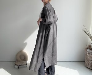 画像6: ●夏の羽織りにも最適◎【5/10 LIVEご紹介アイテム】●ピグメントシアーロングシャツ（ピグメントカーゴパンツとセットアップもオススメ）