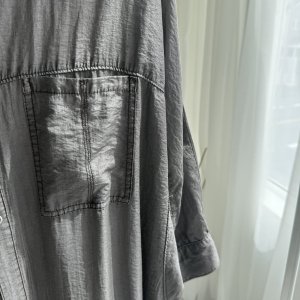 画像3: ●夏の羽織りにも最適◎【5/10 LIVEご紹介アイテム】●ピグメントシアーロングシャツ（ピグメントカーゴパンツとセットアップもオススメ）