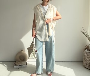 画像3: ●在庫限り●【5/12 LIVEご紹介アイテム】メッシュフーディ