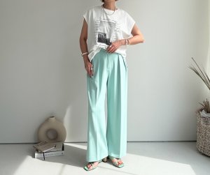 画像3: ●カラー展開が可愛い◎【5/12 LIVEご紹介アイテム】カラータックパンツ