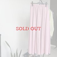 ●数量わずか‼︎●メーカー在庫限り●高身長さんにおすすめ【5/15 展示会LIVEご紹介アイテム】ピンクフレアスカート