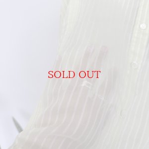 画像3: ●数量わずか‼︎●メーカー在庫限り【5/15 展示会LIVEご紹介アイテム】ストライプシアーシャツ