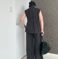 画像7: ●セットアップ可能【5/15 LIVEご紹介アイテム】●ピンストライプカシュクールワイドパンツ＜予約/7上＞