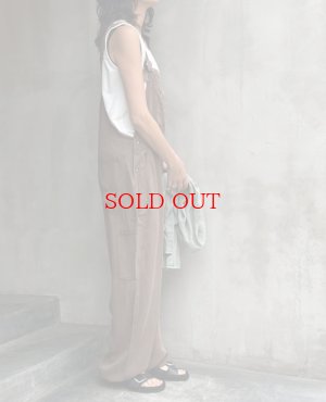 画像3: ●期間限定●◎おすすめテンセルシリーズ◎セットアップ可能【5/17 LIVEご紹介アイテム】●てろてろテンセルシリーズ◎サロペット（メーカー確認後取り寄せ）