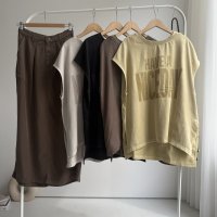 ●期間限定●◎おすすめテンセルシリーズ◎セットアップ可能【5/17 LIVEご紹介アイテム】●てろてろテンセルシリーズ◎トップス（メーカー確認後取り寄せ）
