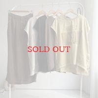 ●期間限定●◎おすすめテンセルシリーズ◎セットアップ可能【5/17 LIVEご紹介アイテム】●てろてろテンセルシリーズ◎トップス（メーカー確認後取り寄せ）