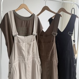 画像2: ●期間限定●◎おすすめテンセルシリーズ◎セットアップ可能【5/17 LIVEご紹介アイテム】●てろてろテンセルシリーズ◎サロペット（メーカー確認後取り寄せ）