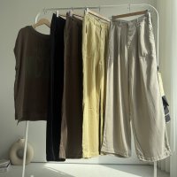 ●期間限定●◎おすすめテンセルシリーズ◎セットアップ可能【5/17 LIVEご紹介アイテム】●てろてろテンセルシリーズ◎パンツ（メーカー確認後取り寄せ）