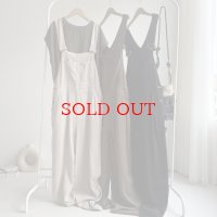 ●期間限定●◎おすすめテンセルシリーズ◎セットアップ可能【5/17 LIVEご紹介アイテム】●てろてろテンセルシリーズ◎サロペット（メーカー確認後取り寄せ）