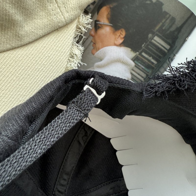 画像3: ◎あご紐を着脱できる◎【6/3 LIVEご紹介アイテム】あご紐付きフリンジキャップ (3)