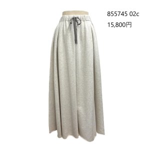 画像1: ●5/25までの期間限定受注●ご予約ポイント対象●【5/22 LIVEご紹介アイテム】スエットロングフレアスカート＜予約/8＞