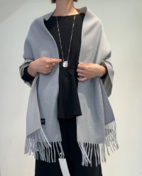 ●5/25までの期間限定受注●ご予約ポイント対象●【5/22 LIVEご紹介アイテム】肌触り◎カシミヤ風リバーシブル配色ストール＜予約/10＞