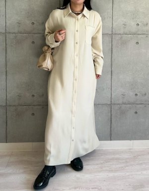 画像1: ●ご予約ポイント対象●【5/23 LIVEご紹介アイテム】3WAYアレンジシャツワンピ＜予約/8＞