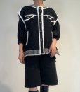 画像2: ●5/25までの期間限定受注●ご予約ポイント対象●【5/22 LIVEご紹介アイテム】パイピングニットベスト＜予約/10＞ (2)