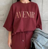 ●ご予約ポイント対象●【5/23 LIVEご紹介アイテム】ハーフスリーブロゴプルオーバー（セットアップ可能）＜予約/7＞