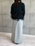 画像5: ●ご予約ポイント対象●【5/23 LIVEご紹介アイテム】スエットライクナロースカート（セットアップ可能）＜予約/7＞