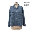 画像3: ●5/25までの期間限定受注●ご予約ポイント対象●【5/22 LIVEご紹介アイテム】リネンミックスデニムジャケット＜予約/8＞ (3)